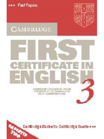 Cambridge first certificate in english 3. Cassettes (2)